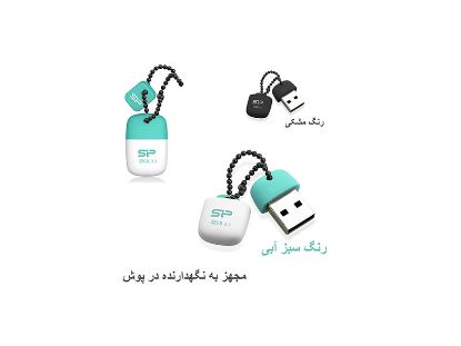 تصویر فلش مموری سیلیکون پاور مدل Jewel J07 ظرفیت 32 گیگابایت